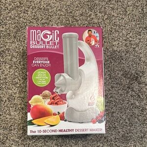 Magic bullet dessert bullet 10 second healthy dessert maker with recipe recipes